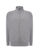Men`s full zip sweatshirt gray melange Jhk