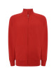 Men`s full zip sweatshirt red Jhk