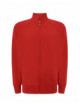 Bluza dresowa męska full zip sweatshirt czerwony Jhk
