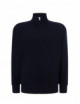 Herren-Sweatshirt mit durchgehendem Reißverschluss, Marineblau JHK