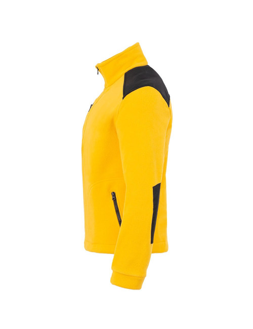 Super warmes Herren-Fleece, verstärkt, FLRA 340 Premium Gold/Schwarz JHK