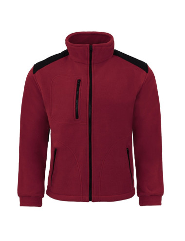 Men`s fleece flra 340 premium burgundy/black Jhk