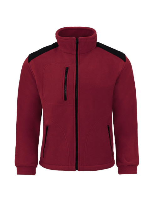 Men`s fleece flra 340 premium burgundy/black Jhk
