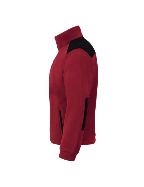 Men`s fleece flra 340 premium burgundy/black Jhk
