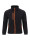 Super Fleece Herren warm, verstärkt, FLRA 340 PREMIUM Schwarz/Orange