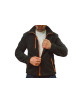 Men`s fleece flra 340 premium black/orange Jhk