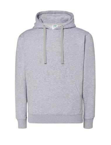 Damen-Sweatshirt Swul Kng Kangaroo Lady Grey Melange JHK