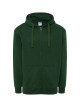 Men`s swua hood sweatshirt bottle green Jhk