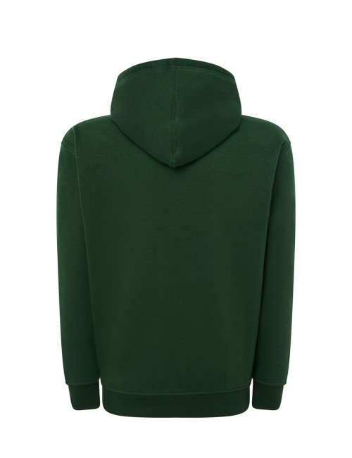 Men`s swua hood sweatshirt bottle green Jhk