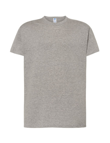 Men`s t-shirt tsra 170 regular hit t-shirt gray melange Jhk