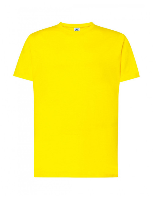 Koszulka męska tsra 170 regular hit t-shirt żółty Jhk