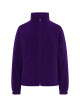 Warmes Damen-Fleece-Sweatshirt 300 g/m2, verstellbarer Boden, Fleece-Flrl 300, lila Jhk