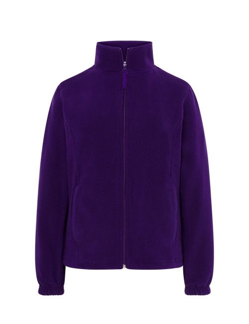 Ciepła bluza polarowa damska 300 g/m2, regulowany dół polar flrl 300 purpurowy Jhk