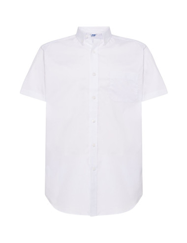 Koszula męska sha oxf ss wh white Jhk