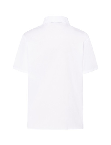 Women`s shl oxf ss wh white shirt Jhk