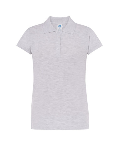 Damen-Poloshirts Popl 200 Grey Melange JHK