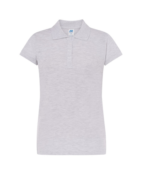 Women`s polo shirts popl 200 gray melange Jhk