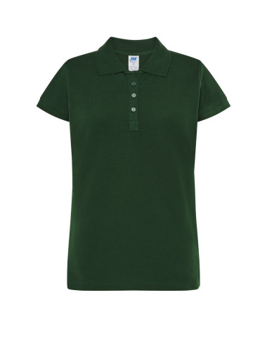 Damen-Poloshirts Popl 200 Flaschengrün JHK