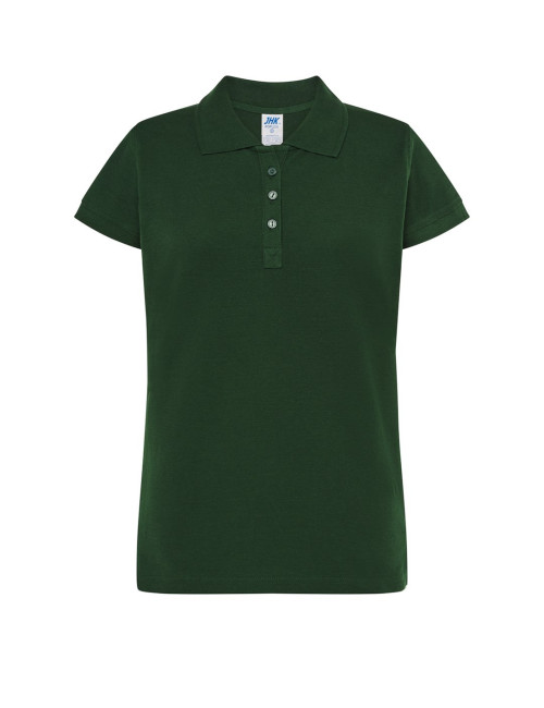 Damen-Poloshirts Popl 200 Flaschengrün JHK