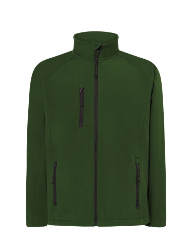 Kurtka  softshell jacket butelkowa zieleń Jhk