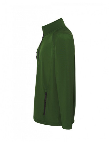Kurtka  softshell jacket butelkowa zieleń Jhk