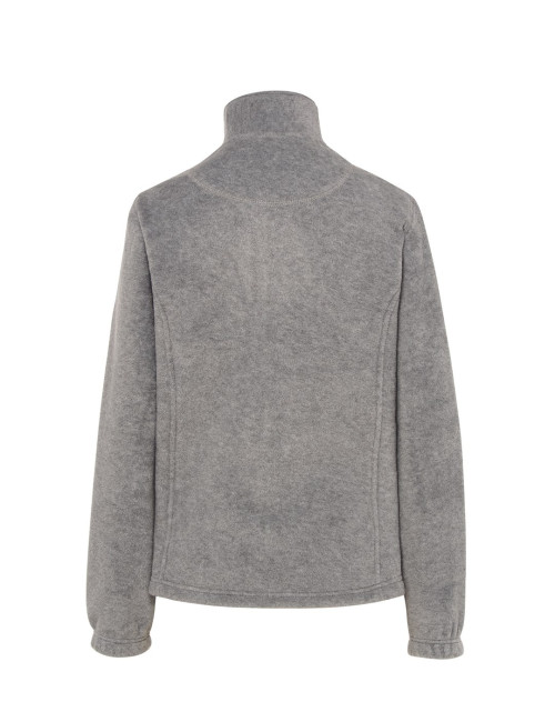 Warmes Damen-Fleece-Sweatshirt 300 g/m2, verstellbarer Boden Fleece Flrl 300 Grau meliert Jhk