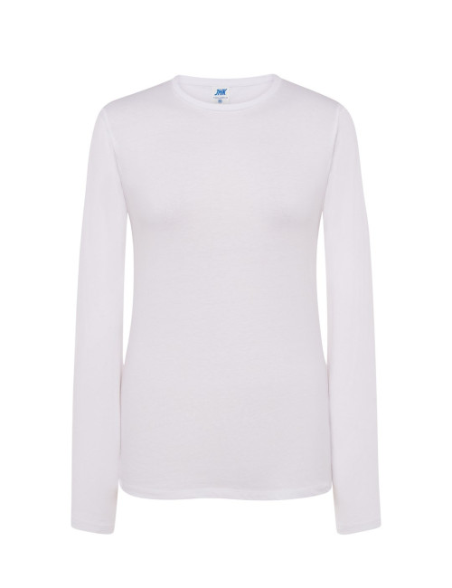 Women`s t-shirt tsrl cmf ls wh white Jhk Jhk