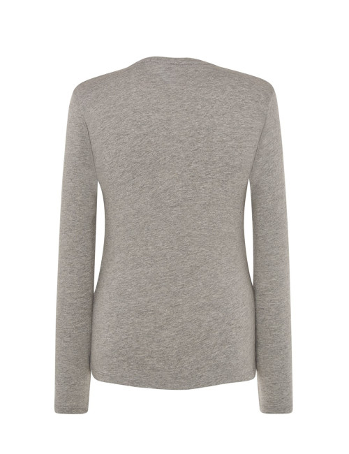 Women`s t-shirt tsrl cmf ls gray melange Jhk Jhk