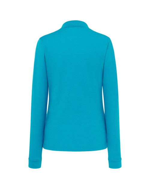 Women`s polo shirts popl 200 ls turquoise Jhk