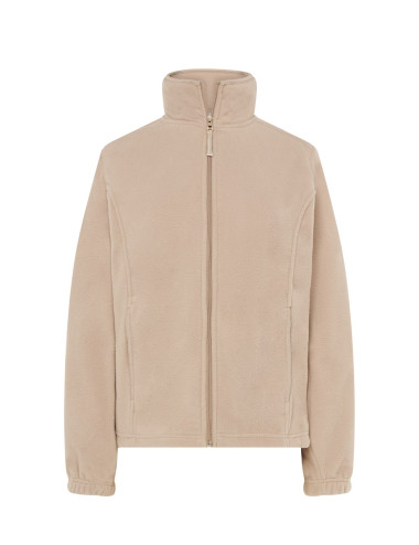 Warmes Damen-Fleece-Sweatshirt 300 g/m2, Sandfarbe Polar FLRL 300