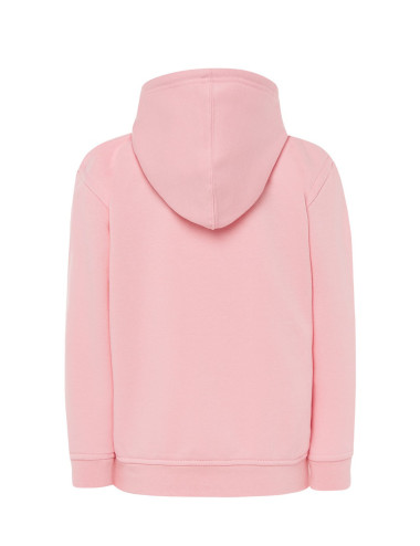 Kinder-Sweatshirt mit Kapuze, rosa JHK