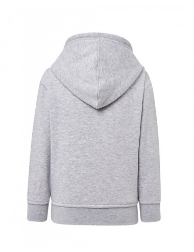 Kid hooded sweatshirt gray melange Jhk