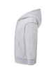 Bluza dresowa dziecięca kid hooded popielaty melanż Jhk