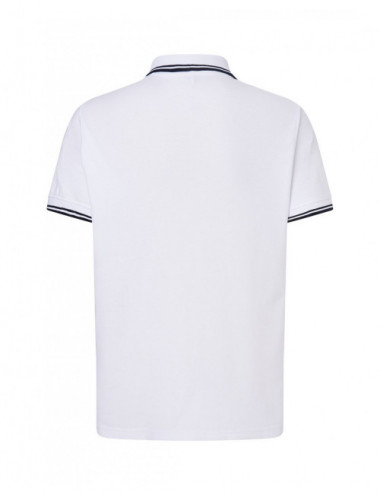 Men`s polo shirts polo pora 210 contrast white/navy Jhk