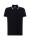 Herren Poloshirts Polo Pora 210 Kontrast Schwarz/Weiß Jhk