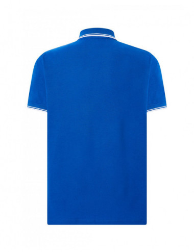 Men`s polo shirts polo pora 210 contrast royal blue/white Jhk