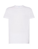 T-Shirt TSR 160 Regular für Herren, gekämmt, weiß, Jhk