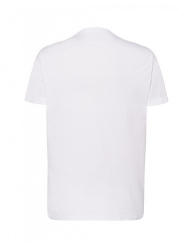 T-Shirt TSR 160 Regular für Herren, gekämmt, weiß, Jhk