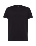 Herren TSR 160 Regular gekämmtes T-Shirt schwarz Jhk