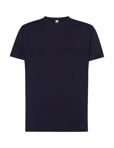 Herren TSR 160 Regular gekämmtes T-Shirt Marineblau JHK