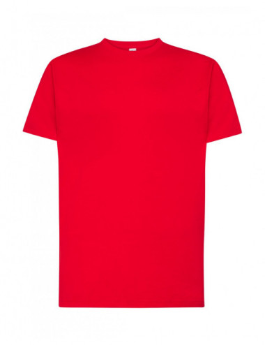 Koszulka męska tsr 160 regular combed czerwony Jhk