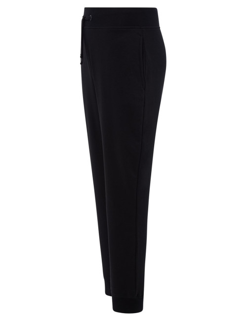 Sweats pants cuff man black Jhk