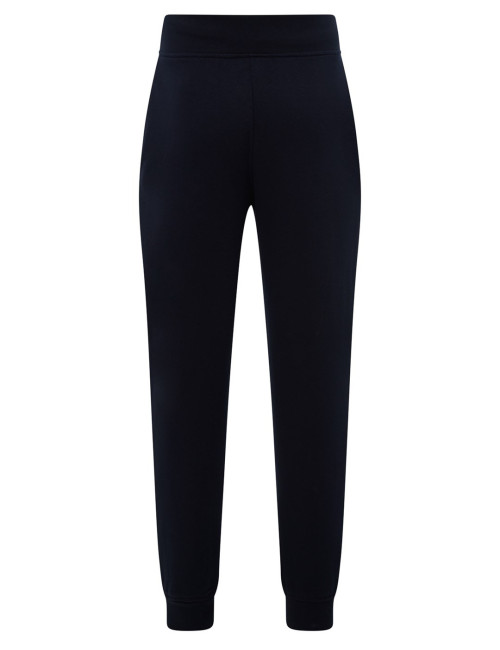 Sweats pants cuff man navy blue Jhk