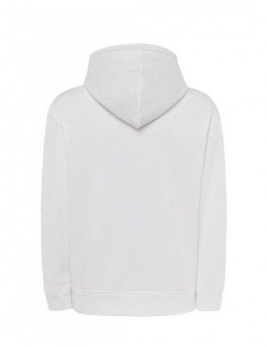 Herren-Ozean-Kapuzen-Kontrast-Sweatshirt in Weiß/Graphit JHK