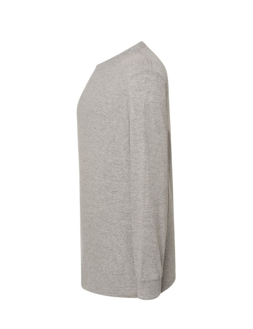 Herren-T-Shirt Tsra 170 ls T-Shirt grau meliert Jhk