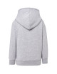 Children`s sweatshirt swrk kng kid kangaroo gray melange Jhk