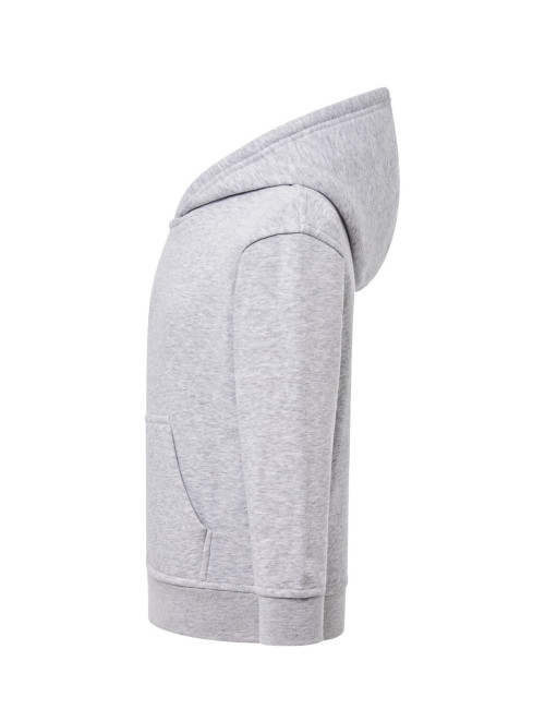 Children`s sweatshirt swrk kng kid kangaroo gray melange Jhk