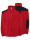 Herrenfleece flra 330 rot/schwarz Jhk