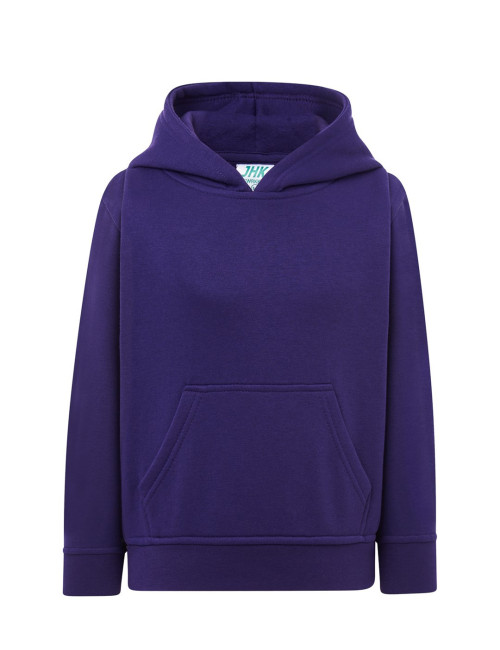 Children`s sweatshirt swrk kng kid kangaroo purple Jhk