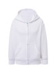 Kinder-Sweatshirt Kid mit Kapuze weiß weiß Jhk